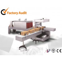 Carton Box Medicine Cigarette Agricultural Food Chicken Shrink Tunnel Wrap Flow Tray Plastic Thermo Sealing Vacuum Packing/Packaging Machine Made in China